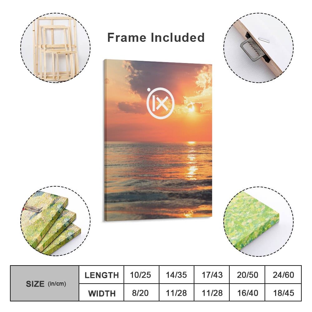 JEBO Home Canvas Print
