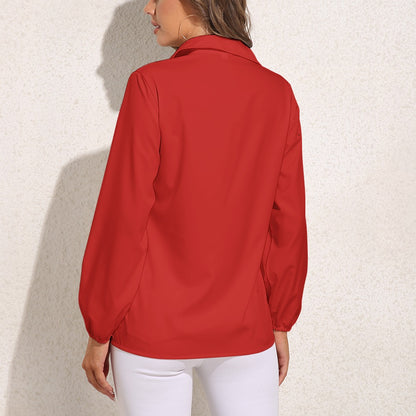 JEBO 1X Club Women's Solid Long-Sleeve Shirt