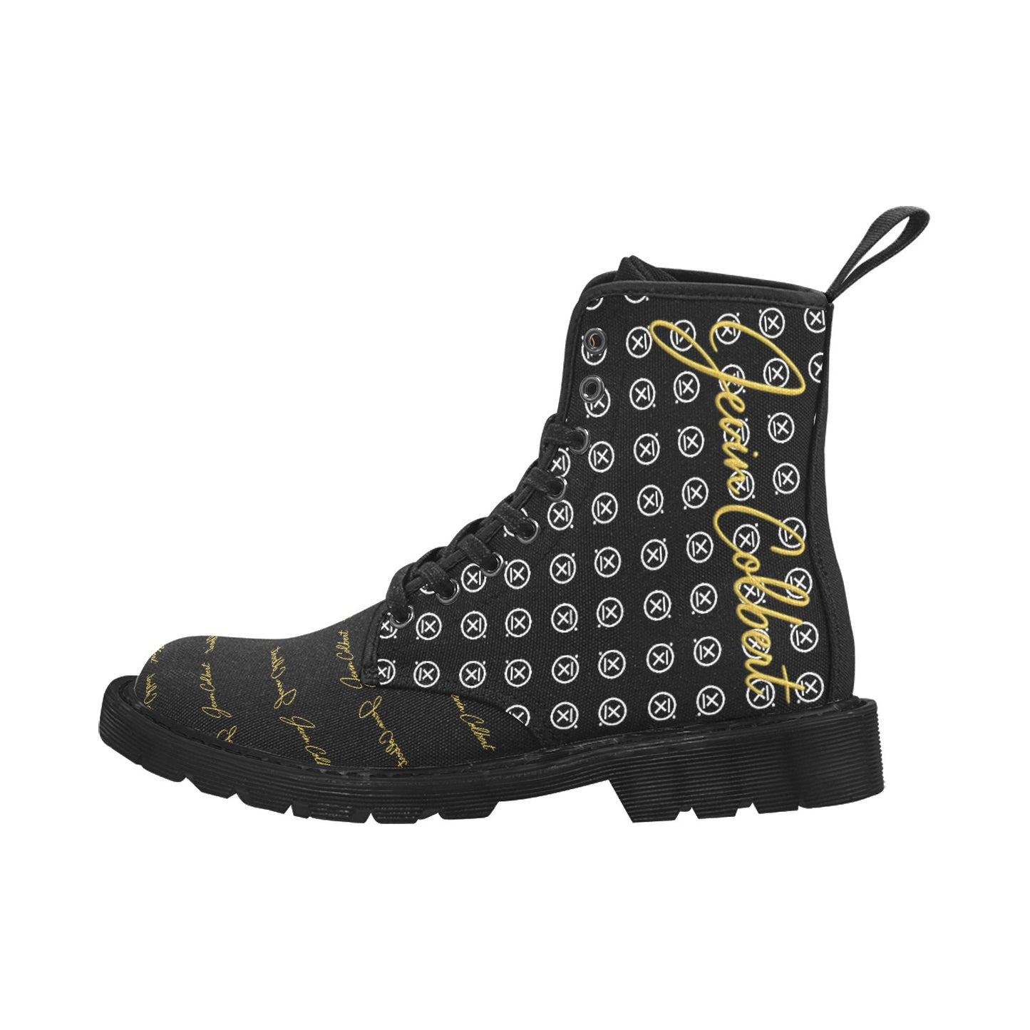 Jevin Colbert Men’s Lace-Up Canvas Boots