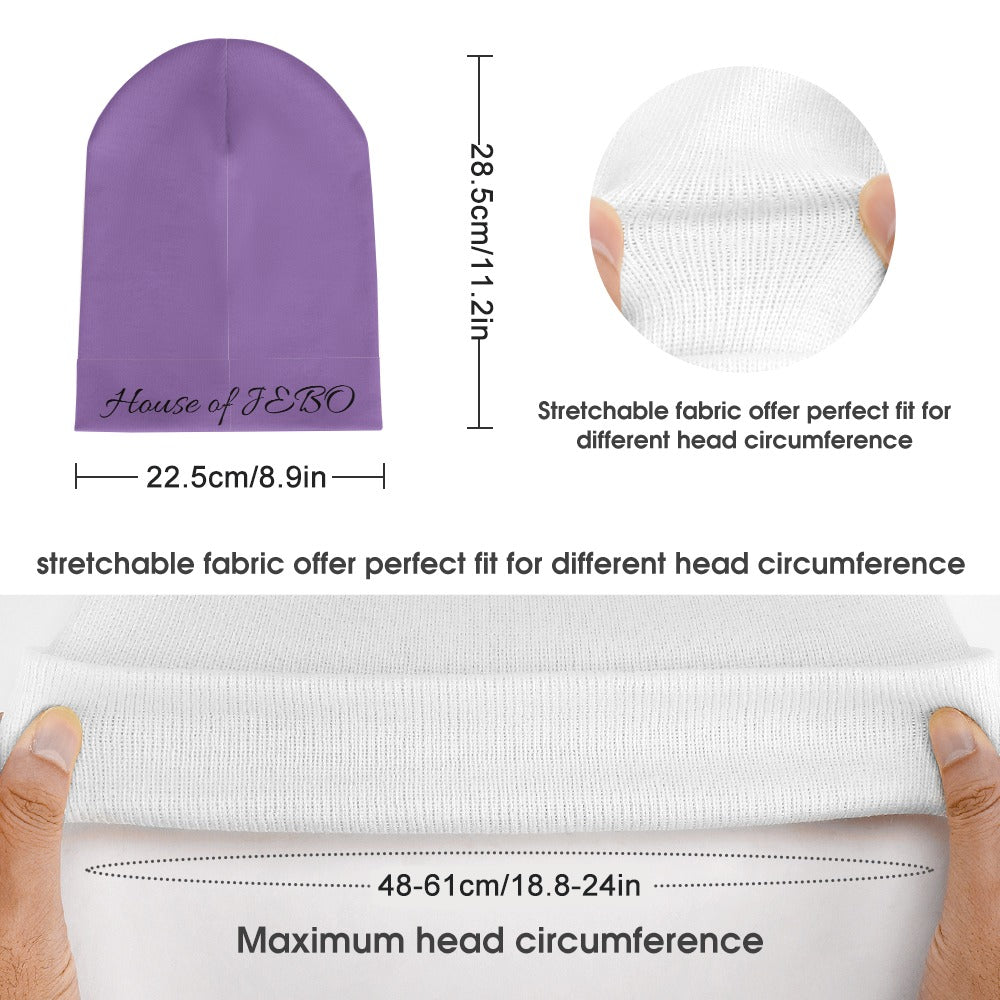 JEBO 1X Club Printed Knit Beanie