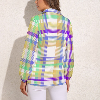 JEBO 1X Club Women's Patterned Long-Sleeve Shirt