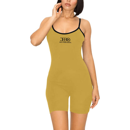 JEBO Performance Short Yoga Bodysuit