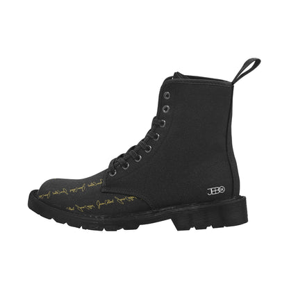 Jevin Colbert Men’s Lace-Up Canvas Boots