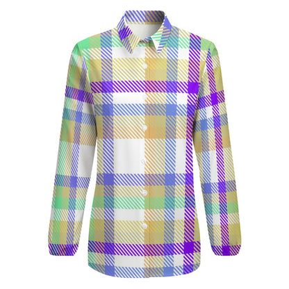 JEBO 1X Club Women's Patterned Long-Sleeve Shirt