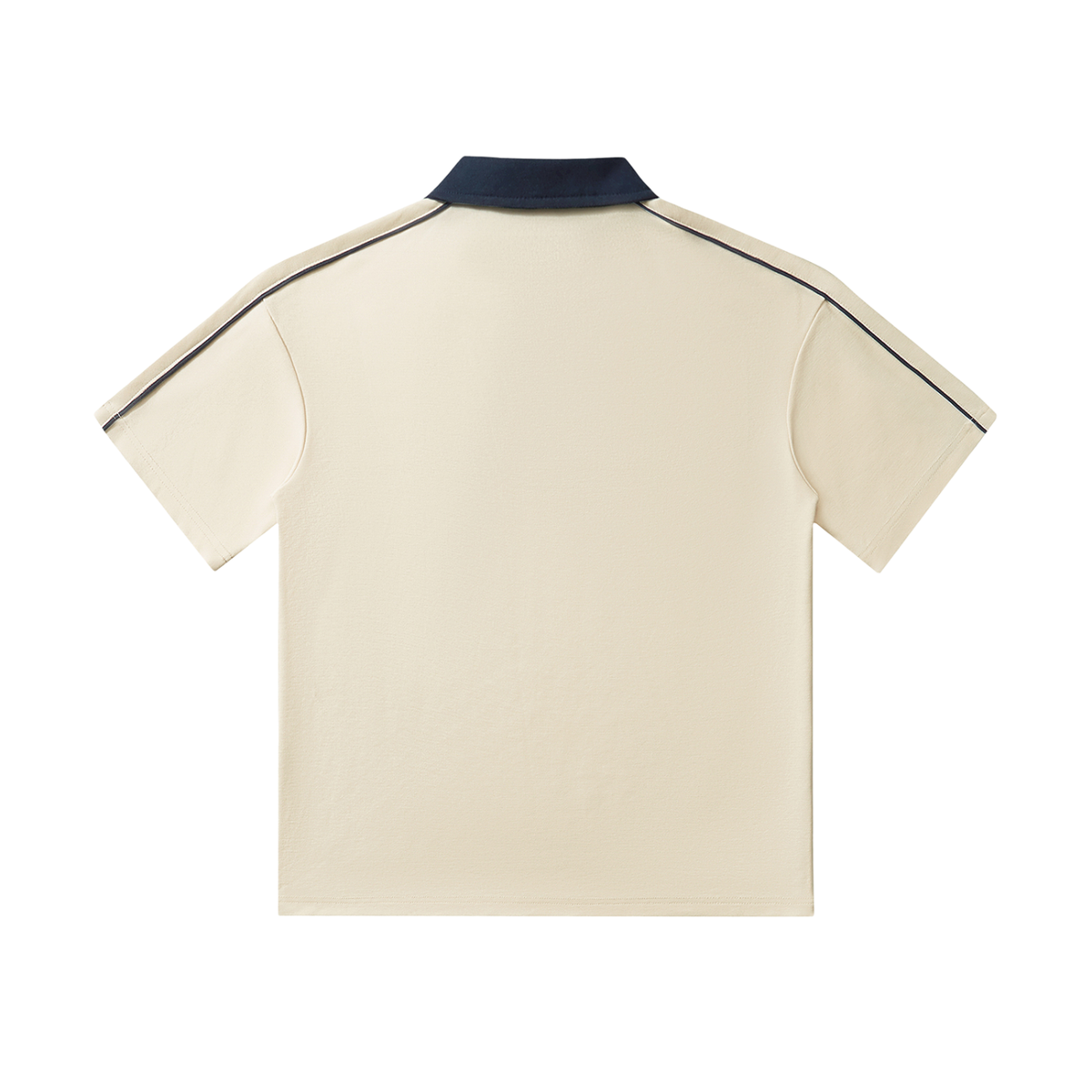 JEBO 1X Club Contrast Collar Short Sleeve Polo