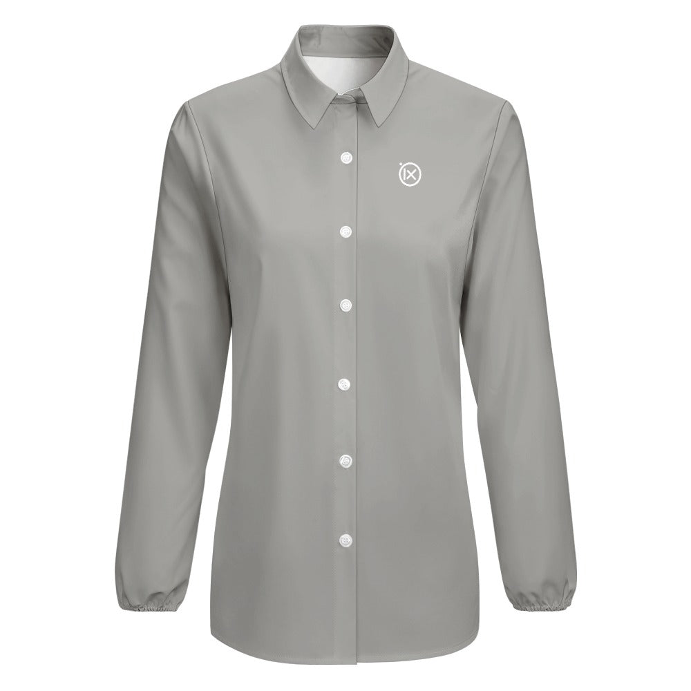 JEBO 1X Club Women's Solid Long-Sleeve Shirt