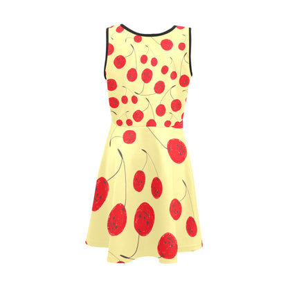 JEBO Kids Girls' Floral Heart Sundress