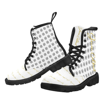 Jevin Colbert Men’s Lace-Up Canvas Boots