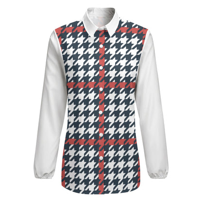 JEBO 1X Club Women's Patterned Long-Sleeve Shirt