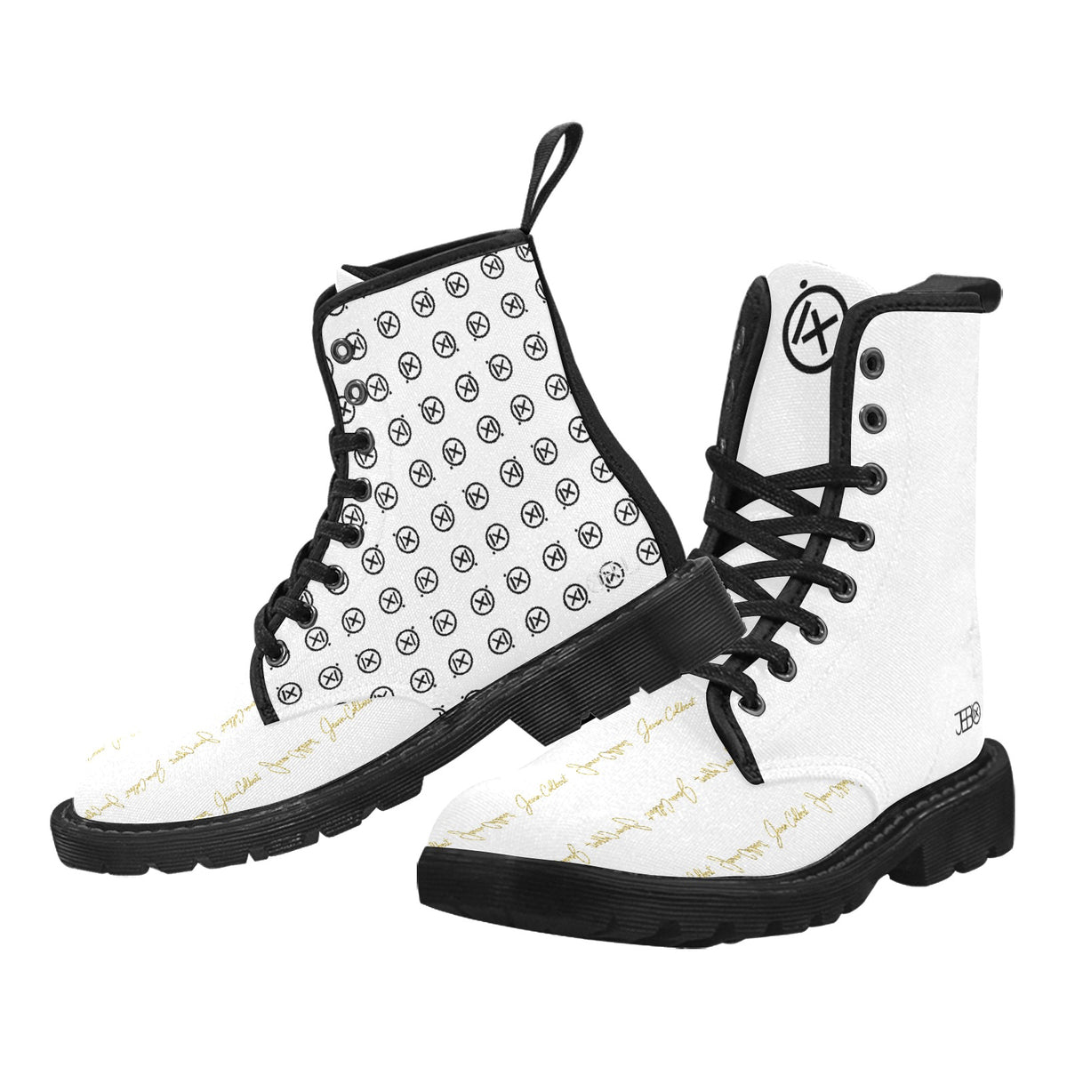 Jevin Colbert Men’s Lace-Up Canvas Boots
