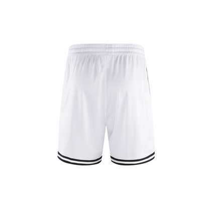 JEBO 1X Club Classic Stripe Trim Basketball Shorts
