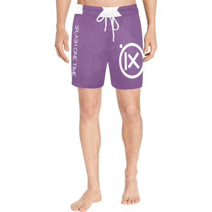 JEBO Resort Men's Mid-Length Swim Shorts