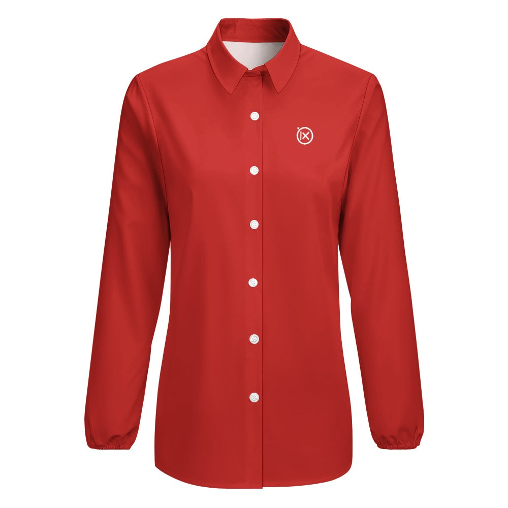 JEBO 1X Club Women's Solid Long-Sleeve Shirt
