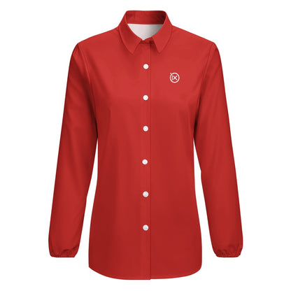 JEBO 1X Club Women's Solid Long-Sleeve Shirt