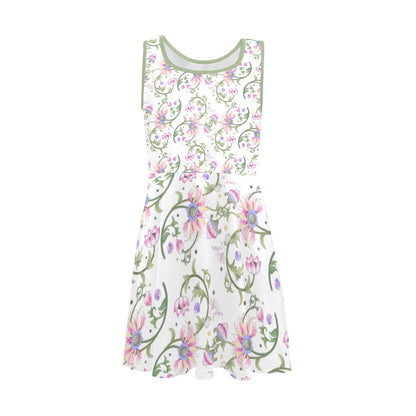 JEBO Kids Girls' Floral Heart Sundress