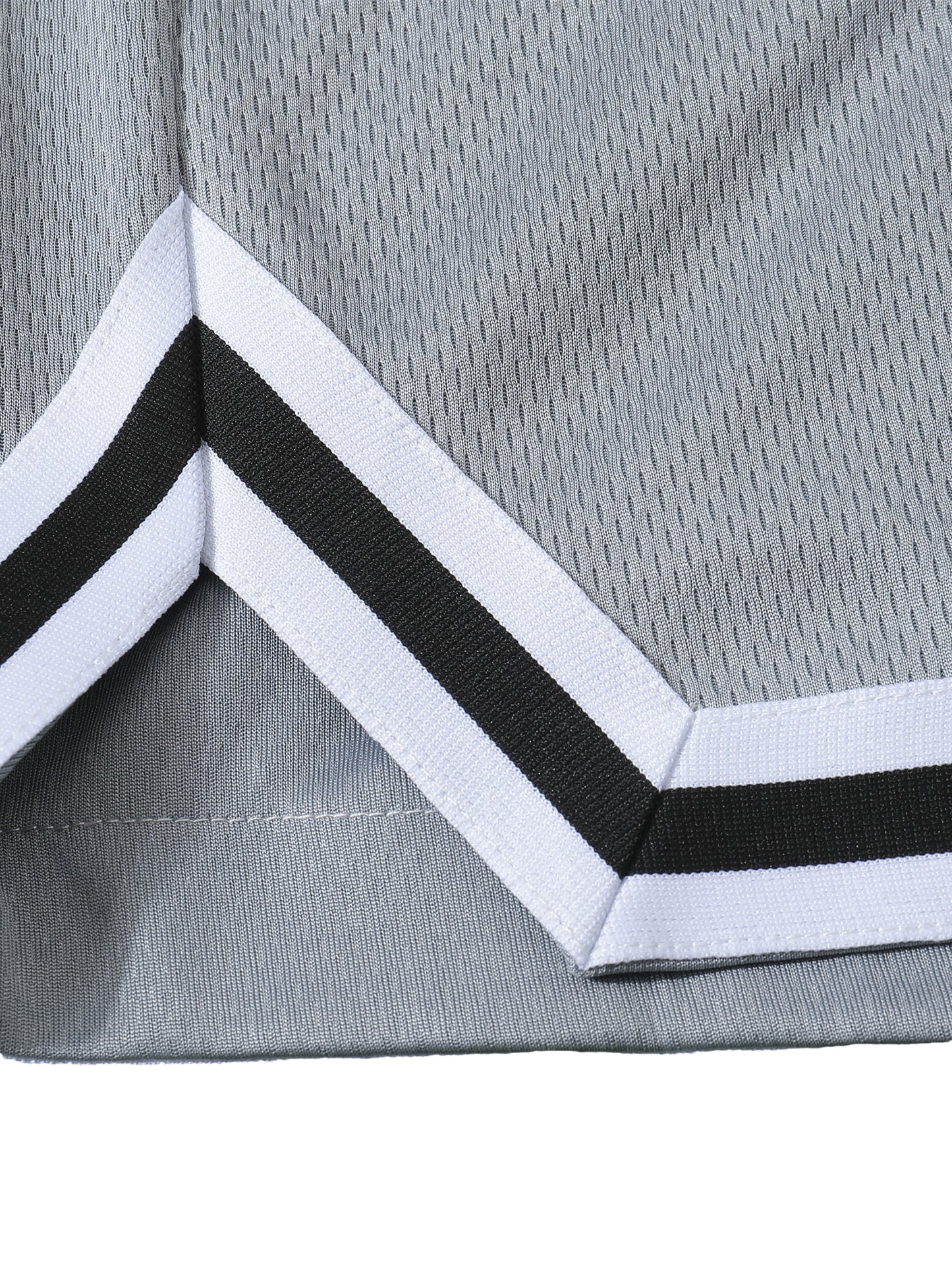JEBO 1X Club Classic Stripe Trim Basketball Shorts