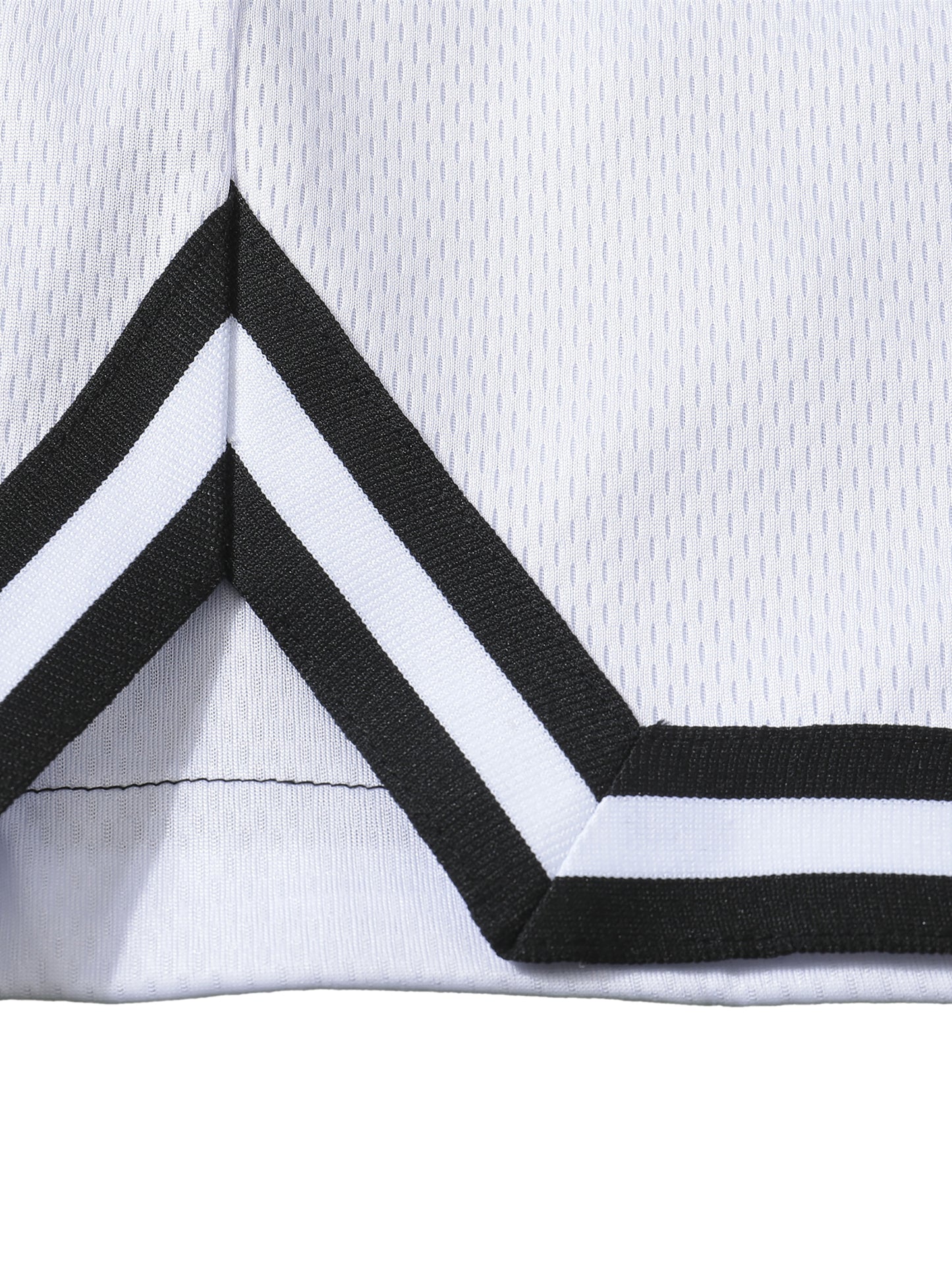 JEBO 1X Club Classic Stripe Trim Basketball Shorts