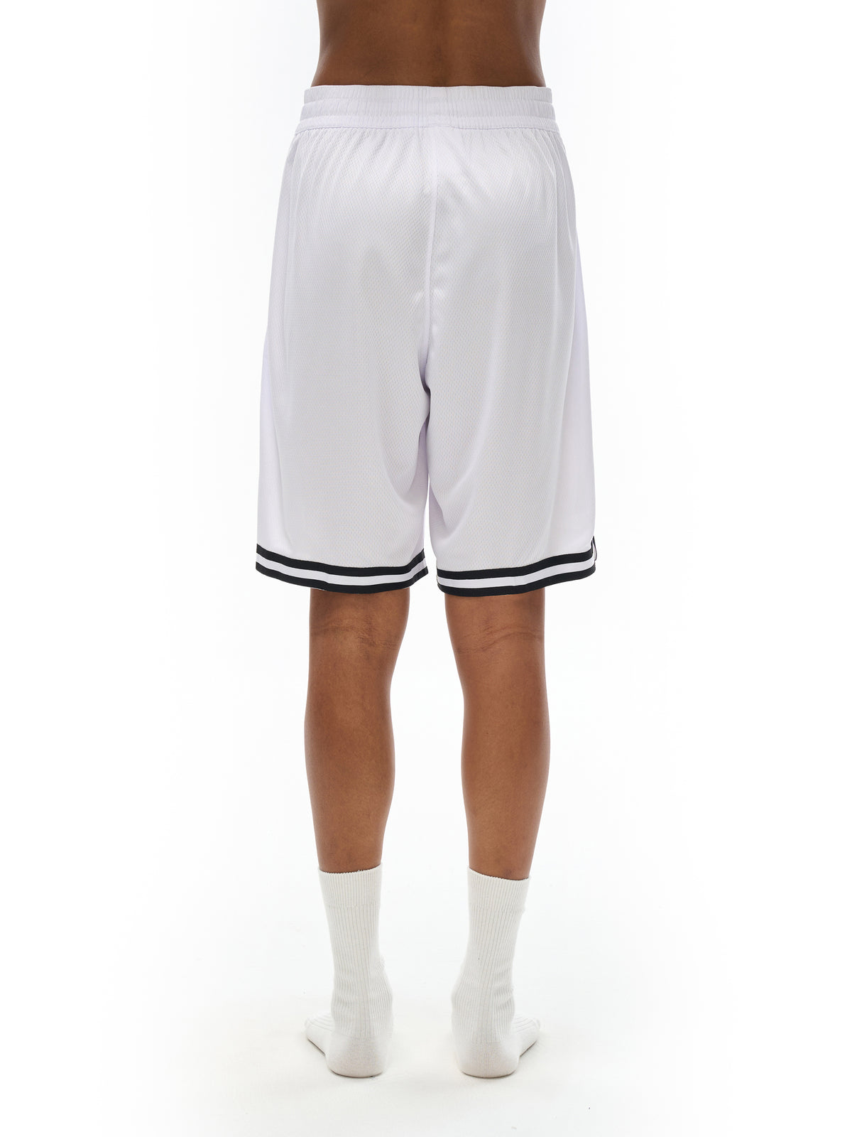 JEBO 1X Club Classic Stripe Trim Basketball Shorts
